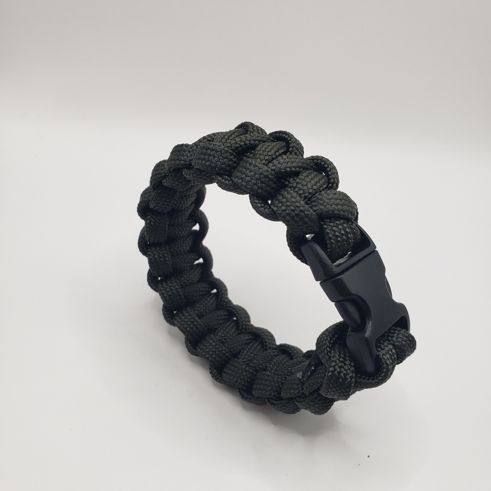 Black Paracord Bracelet